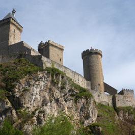 The castle of Foix