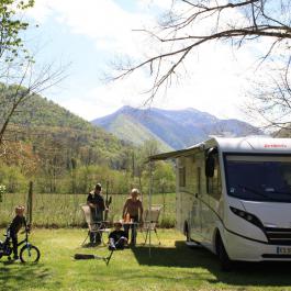 Emplacement camping car