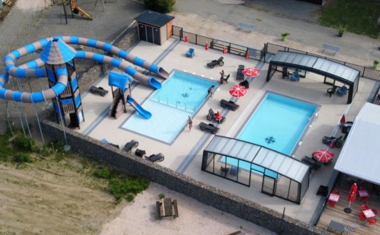 Piscine camping haut salat