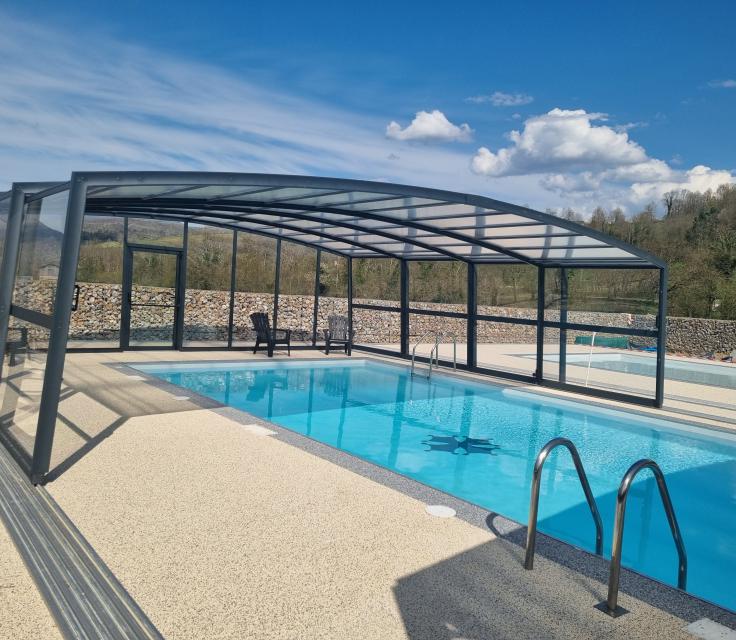 Heated pool 